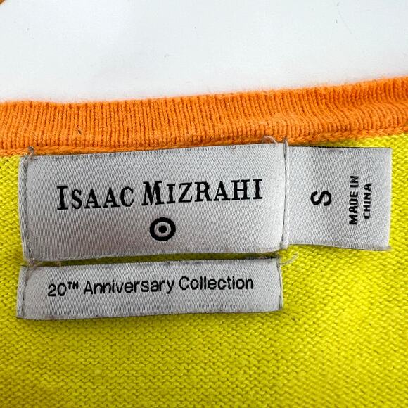 Isaac Mizrahi Target 20th Anniversary Collection Color Block Sweater Size S - Picture 6 of 8